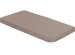 Spannbettlaken BIERBAUM "Jersey", grau (stein), 1 Stk., Jersey, 90-100x190-220 30cm, Jersey, Obermaterial: 95% Baumwolle, 5% Elasthan, Bettlaken, Spannbettlaken, 95 % Baumwolle und 5 % Elasthan für optimale Weichheit und Dehnbarkeit