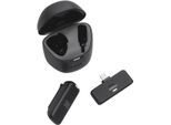 JBL Mikrofon "Quantum Stream Wireless Lightning", schwarz, B:4,65cm H:16cm T:10cm, Mikrofone, Mikrofon