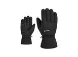 Skihandschuhe ZIENER "ZI-1598 GTX", Herren, Gr. M, schwarz, Kunstfaser, Handschuhe Skihandschuhe
