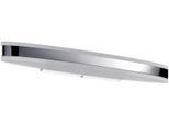 PAULMANN Spiegelleuchte "Kuma 500mm IP44 9W Chrom, Weiß, Metall, Acryl", weiß (chromfarben, weiß), 1, H: 4,5cm, 1 Stk., Leuchten, Badezimmerleuchte, Spiegelleuchte