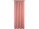 Vorhang ADAM "Maroccan Shiraz Light" Gr. 4, rot, B:145cm H:245cm, Jacquard, Baumwolle (Bio-Baumwolle), Gardinen, Vorhang, aus 100% Bio-Baumwolle