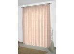 Vorhang WIRTH "Gospic" Gr. 3, orange (terra), B:132cm H:225cm, Jacquard, Baumwolle, Polyester, Gardinen, Vorhang