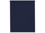 Seitenzugrollo SUNLINES "Young Style Blackout", blau (marine, weiß), B:82cm H:180cm, Aluminium, Kunststoff, Polyester, Rollos, Seitenzugrollo