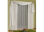 Freihanddeko WIRTH "Daria" Gr. 1, beige (creme), B:135cm H:300cm, Polyester, Gardinen, Freihanddeko