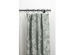 Gardinenstange GARESA "EASY", grau (chromfarben), L:460cm Ø:20mm, Aluminium, Gardinenstangen, Gardinenstange, Vorhanggarnitur, verlängerbar, Wandmont., Endkappe, Alu, mit Ringe