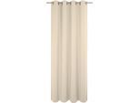 Vorhang WIRTH "Berwick" Gr. 2, gold (goldfarben), B:132cm H:175cm, Jacquard, Baumwolle, Polyester, Gardinen, Vorhang