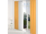 Schiebegardine WIRTH "LANGWASSER" Gr. 3, rot (apricot), B:60cm H:225cm, Jacquard, Polyacryl, Polyester, Gardinen, Schiebegardine, inkl. Beschwerungsstange