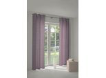 Vorhang ADAM "Little Parrot" Gr. 1, lila (aubergine), B:145cm H:145cm, Jacquard, Baumwolle (Bio-Baumwolle), Gardinen, Vorhang, aus 100% Bio-Baumwolle