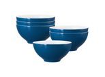 Schale SELTMANN WEIDEN "Schüsseln Life Fashion ø 15,5 cm 6er Set", blau (classic blau), L:15,5cm, Schüsseln, Schale