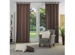 Vorhang WIRTH "Dim out", braun, B:142cm H:155cm, Polyester, Gardinen, Vorhang, nach Maß