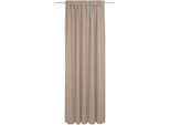 Vorhang ADAM "Indian Cortezada" Gr. 3, beige, B:142cm H:225cm, Jacquard, Baumwolle, Gardinen, Vorhang, aus 100% Bio-Baumwolle
