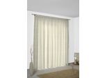 Vorhang WIRTH "Gospic" Gr. 1, grau, B:132cm H:145cm, Jacquard, Baumwolle, Polyester, Gardinen, Vorhang