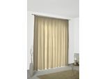 Vorhang WIRTH "Felsted" Gr. 3, beige, B:132cm H:220cm, Jacquard, Polyester, Gardinen, Vorhang