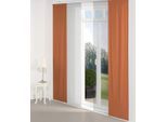 Schiebegardine WIRTH "Dim out" Gr. 3, orange (terra), B:60cm H:225cm, Polyester, Gardinen, Schiebegardine, inkl. Beschwerungsstange