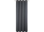 Vorhang ADAM "Indian Cortezada" Gr. 2, blau (dunkelblau), B:145cm H:175cm, Jacquard, Baumwolle (Bio-Baumwolle), Gardinen, Vorhang, aus 100% Bio-Baumwolle