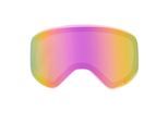 Snowboardbrille YEAZ "Magnetisches Wechselglas APEX", rosa, Sportbrillen, Snowboardbrille