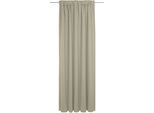 Vorhang WIRTH "Torbole", grün (lindgrün), B:132cm H:155cm, Baumwolle, Polyester, Gardinen, Vorhang, nach Maß