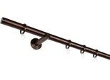 Gardinenstange MYDECO "Match-Function" Gr. 1, braun (bronzefarben), L:160cm Ø:25mm, Gardinenstangen, Gardinenstange