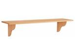 Wandboard OTTO HOME "Mexico", beige (hell gewachst), B:120cm H:25cm T:30cm, Massivholz, Regale, Wandboard, aus massivem Kiefernholz, in unterschiedlichen Farbvarianten