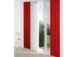 Schiebegardine WIRTH "Lahnstein" Gr. 3, rot, B:60cm H:225cm, Jacquard, Polyester, Gardinen, Schiebegardine, Inkl. Montagezubehör