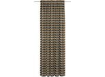 Vorhang ADAM "Circles" Gr. 2, bunt (orange, dunkelblau, türkis), B:142cm H:175cm, Jacquard, Baumwolle, Gardinen, Vorhang, aus 100% Bio-Baumwolle