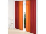 Schiebegardine WIRTH "Dim out" Gr. 3, rot, B:60cm H:225cm, Polyester, Gardinen, Schiebegardine, inkl. Beschwerungsstange