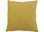 Dekokissen GÖZZE "Milano", grün (grün, unifarben), B:50cm L:50cm, Polyester, Dekokissen_Sitzkissen_Kissenhüllen, Dekokissen, mit Reißverschluss, Kissenhüle ohne Füllung, 2 Stück