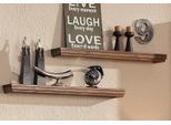 Wandboard OTTO HOME "Vilma", braun (dunkelbraun), Regale, Wandboard, Breite 89 cm, 2er Set