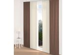 Schiebegardine WIRTH "Riccia" Gr. 3, beige (creme, goldfarben), B:60cm H:225cm, Jacquard, Baumwolle, Polyester, Gardinen, Schiebegardine, inkl. Beschwerungsstange