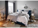 Wendebettwäsche OTTO HOME "JULIE", grau (weiß, grau), B/L: 155cm x 220cm, 1 Stk., 1 Stk., Renforcé, B/L: 80cm x 80cm, 2 Stk., Renforcé, Obermaterial: 100% Baumwolle, Bettwäsche, Wendebettwäsche, Bettwäsche mit Tannenbäumen, Baumwolle, Winter, ab 135x200