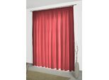 Vorhang WIRTH "NEUFAHRN" Gr. 3, rot, B:135cm H:225cm, Jacquard, Polyacryl, Polyester, Gardinen, Vorhang