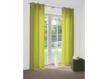 Vorhang WIRTH "Felsted" Gr. 5, grün, B:132cm H:255cm, Jacquard, Polyester, Gardinen, Vorhang