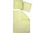 Bettwäsche ADAM "Maroccan Shiraz light", grün (hellgrün), B/L: 155cm x 200cm, 1 Stk., 1 Stk., Renforcé, B/L: 80cm x 80cm, 2 Stk., Renforcé, Obermaterial: 100% Baumwolle, Bettwäsche, Bettwäsche, aus 100 % Bio-Baumwolle, 2 teilig - Bettwäsche Set
