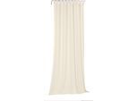 Vorhang WIRTH "Newbury" Gr. 1, beige (creme), B:65cm H:125cm, Jacquard, Baumwolle, Polyester, Gardinen, Vorhang