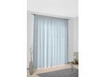 Vorhang WIRTH "Telfort" Gr. 4, blau, B:132cm H:245cm, Jacquard, Baumwolle, Polyester, Gardinen, Vorhang
