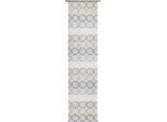 Schiebegardine WIRTH "Zirbello" Gr. 4, braun, B:60cm H:245cm, Jacquard, Baumwolle, Polyester, Gardinen, Schiebegardine
