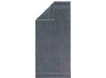 Handtücher EGERIA "Manhatten Gold", grau (stone), B:50cm L:100cm, Frottier, Obermaterial: 100% Baumwolle, Handtücher, Handtücher, Uni Programm mit Streifenbordüre, reine Baumwolle