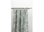 Gardinenstange GARESA "EASY", silber (silberfarben), B:64cm L:450cm Ø:20mm, Aluminium, Gardinenstangen, Gardinenstange, Vorhanggarnitur, verlängerbar, Endk. M. Streifen, Alu, mit Ringe