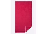 Handtuch WÄSCHEPUR Gr. 1, pink, B:50cm L:100cm, 100% Baumwolle, Handtücher, Handtuch