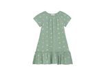 Druckkleid DANAMADE "DANAMADE Dresses DIDABELLA", Mädchen, Gr. 104, EURO, grün (mint), 100% Baumwolle, Kleider Druckkleid