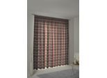 Vorhang WIRTH "Laufenberg" Gr. 5, orange (terra), B:132cm H:255cm, Jacquard, Baumwolle, Polyester, Gardinen, Vorhang
