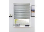 Doppelrollo BRUNO BANANI "LEVIN" Gr. 13, grau, B:70cm H:210cm, Polyester, Rollos, Doppelrollo, NEUHEIT, Topseller
