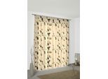 Vorhang WIRTH "Kung Fu Panda" Gr. 5, beige, B:142cm H:255cm, Satin, Polyester, Gardinen, Vorhang, Universal Pictures