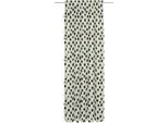 Vorhang ADAM "Dots" Gr. 1, grün, B:142cm H:145cm, Jacquard, Baumwolle, Leinen, Gardinen, Vorhang, aus Leinen und Bio-Baumwolle