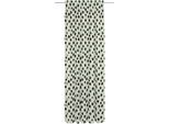 Vorhang ADAM "Dots" Gr. 2, grün, B:142cm H:175cm, Jacquard, Baumwolle, Leinen, Gardinen, Vorhang, aus Leinen und Bio-Baumwolle