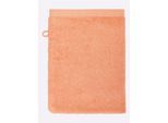 Handtuch WÄSCHEPUR Gr. 1, rot (apricot), B:50cm L:100cm, 100% Baumwolle, Handtücher, Handtuch