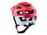 Fahrradhelm CRATONI "MTB-Helm AllSet Pro rot/weiß matt" Gr. L, rot (rot, weiß matt), Helme, L, 100% Erzeugnis unbest Zusammensetzg EuZ., Fahrradhelm