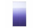 Plissee LIEDECO "Farbverlauf" Gr. 4, blau, B:80cm H:130cm, Obermaterial: 100% Polyester, Plissees, Plissee