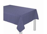 Tischdecke ADAM "Urban Cactus" Gr. 1, blau (royalblau), B:120cm L:120cm, Bio-Baumwolle, Tischdecken, Tischdecke, aus 100% Bio-Baumwolle