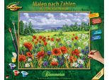Malen nach Zahlen SCHIPPER "Meisterklasse Premium - Blumenwiese", bunt, Malvorlagen, KinderB:40cm H:50cm, Malen nach Zahlen, Made in Germany, B:40cm H:50cm